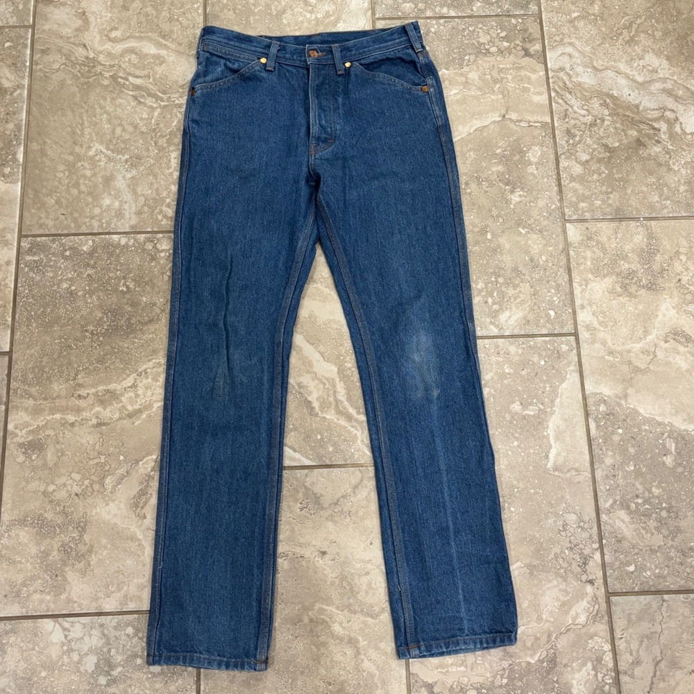 Topo Designs‎ Mens Straight Leg Denim Jeans Made in USA Medium Wash Size 31 x 31